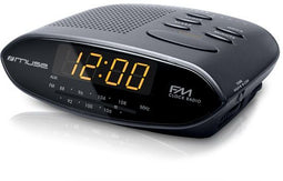 Muse M-10 CR - Wekker - FM-radio met dubbel alarm en snooze - Rood