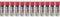 Platinet PMBLR064B - Alkaline batterij AA / LR6 - 2800mAh - Wit (12 stuks)