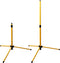 LED's Work Bouwlamp met DUO Statief 6370 - IP54 waterdicht - In hoogte verstelbaar tot 1,20 meter
