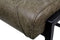 HSM Collection Eetkamerstoel Texas - army green - metaal/yachtleder