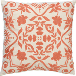 Dutch Decor MENA - Kussenhoes katoen - 45x45 cm - Muted Clay - roze - met rits