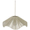 KARWEI Roos - Hanglamp - Katoenen lampkap - Beige 48cm