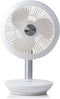 Domo DO8147 - Oplaadbare tafelventilator - 4 snelheden - Geluidsarm 32 dB