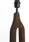 Light & Living Tafellamp Xitta - Mangohout - 55cm - Donkerbruin - excl. kap