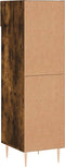 vidaXL - Schoenenkast - 30x35x105 - cm - bewerkt - hout - gerookt - eikenkleurig