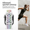 imoshion Sport⁺ bandje - Geschikt voor Apple Watch 1, 2, 3, 4, 5, 6, 7, 8, 9, 10 (42 mm), SE - 38/40/41 mm - White Rainbow - M/L