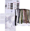 Thea Gouverneur - Borduurpakket met telpatroon - 533.05 - Voorgesorteerde DMC Garens - Jerusalem Israël - Zwart Aida - 79 cm x 50 cm - DIY Kit