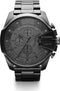 Diesel Chief DZ4282 - Herenhorloge 51 mm - Waterdicht 10 ATM - Grijs