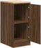 vidaXL - Garagekast - 40x51x85 - cm - massief - grenenhout - bruin - eikenkleurig