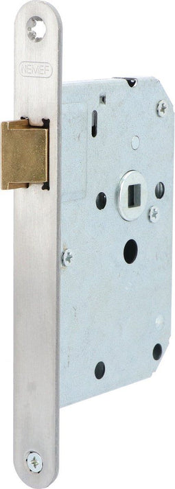 Insteekslot - RVS geborsteld - RVS - Nemef - Nemef 1255 - loopslot Hollands rechts RVS