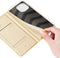 Dux Ducis - Pro Serie Slim wallet hoes - Geschikt voor Xiaomi Mi 11 - Goud