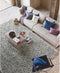 Brink en Campman - Rocks 70504 Vloerkleed - 250x350 - Rechthoek - Laagpolig,Structuur Tapijt - Modern - Grijs, Wit