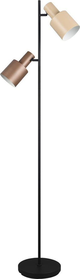 TRIO AGUDO - Vloerlamp - 2 lichtpunten - Multicolour (excl. 2x E27 4 W)