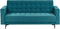 ABERDEEN - Driezitsbank - Zeeblauw - Fluweel