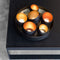 Atmooz - Tafelschaal Basanti - Inclusief 6 kleine schalen - Decoratie - Rond - Geborsteld brons - Koper/goud binnenin - Hoogte 16cm - Metaal