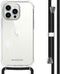 iMoshion Hoesje Geschikt voor iPhone 14 Pro Max Hoesje Met Koord - iMoshion Design Hoesje met Koord - Transparant / Dandelion