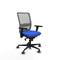Piqueras y Crespo 3D036G0 - Bureaustoel - Verstelbare hoogte met armleuning - Blauw