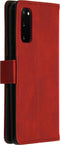iMoshion Hoesje Geschikt voor Samsung Galaxy S20 Hoesje Met Pasjeshouder - iMoshion Luxe Bookcase - Rood