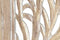 DKD Home Decor - Kamerscherm - Mangohout 153 x 2,5 x 182 cm - Natuurlijk