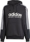 adidas House of Tiro Hoodie - Heren - Losvallend model - Zwart - S