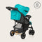 Lionelo Emma Plus - Buggy - Lichtgewicht en Duurzaam - Verstelbare Rugleuning - XXL Luifel - Blauw