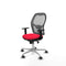 Piqueras y Crespo 1D086G0 - Bureaustoel - Hoogteverstelbaar met armleuning - Rood
