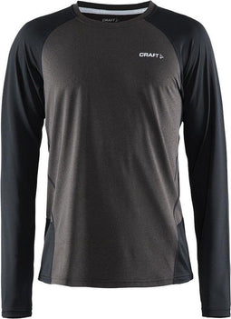 Craft Precise - Sportshirt - Lichtgewicht - Black Melange/Black