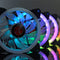 Raijintek IRIS 12 RBW ADD-3 - 120mm ventilator - 3x 120mm 28dB(A) (3 stuks)