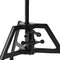 Riviera Maison Bricklane Coffee Table Dia 70 Black - Glas, IJzer - Zwart - 70.0x70.0x40.0 cm