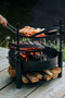 CookKing Multi-functionele Vuurschaal Montana X met Grillrooster 60 cm - Hoge Kwaliteit Staal - Handgemaakt in Europa