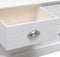 vidaXL - Tv-meubel - 108x30x40 - cm - massief - paulowniahout - wit