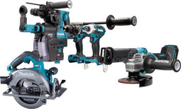 Makita DK0128G601 - Accu Combiset 6-delig XGT 40V Max 4.0Ah - Inclusief tas en oplader