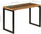 vidaXL - Eettafel - 115x55x76 - cm - massief - gerecycled - hout - en - staal