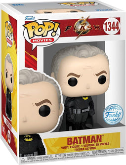 Funko Pop! - Pop Movies: The Flash - Batman (Keaton) Unmasked #1344 - 9,5 cm