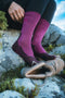 FALKE TK2 Wool - Wandelsokken - Medium padding anti blaren merinowol beige - Maat 37-38