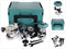 Makita DRT50ZJX2 - Accu Kantenfrees - Koolborstelloze motor - 18 V