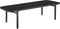 Mica Decorations Celo - Tuinbank - Stijlvol zwart metaal - L120 x B40 x H36 cm