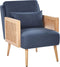 Fauteuil ORUM Stof Blauw