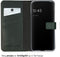 Selencia Google Pixel 8 - Echt Lederen Bookcase - 3 Pashouders - Groen