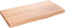 vidaXL - Wandschap - 40x20x2 - cm - behandeld - massief - eikenhout - lichtbruin