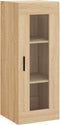 vidaXL - Wandkast - 34,5x34x90 - cm - sonoma - eikenkleurig