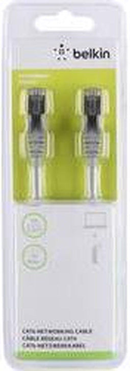 Belkin A3L981BT01M-H-S - Netwerkkabel CAT 6 S/FTP - 1 m Snagless Grijs