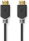 Nedis CVBW34050AT50 - Premium High Speed HDMI-kabel met Ethernet - 18 Gbps - Grijs