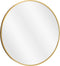 Mica Decorations Rossi - Wandspiegel - Ø60 cm - Goud