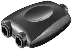 Goobay TOSLINK digital audio splitter 1 to 2, black - Toslink coupling > 2x Toslink coupling