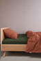 Beddinghouse Jersey - Split-topper Hoeslaken - 160x220 cm - Donker groen