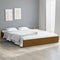 vidaXL - Bedframe - massief - hout - honingbruin - 120x200 - cm