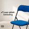 Infinity Goods Klapstoel - Vouwstoel - Fluweel - Eettafelstoel - Opklapbare Stoel - 43 x 47 x 80 CM