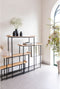 Zuiver Flodka Kast/ Stellingkast Hout/ Metaal - Zwart