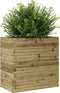 vidaXL - Plantenbak - 70x40x68,5 - cm - geïmpregneerd - grenenhout